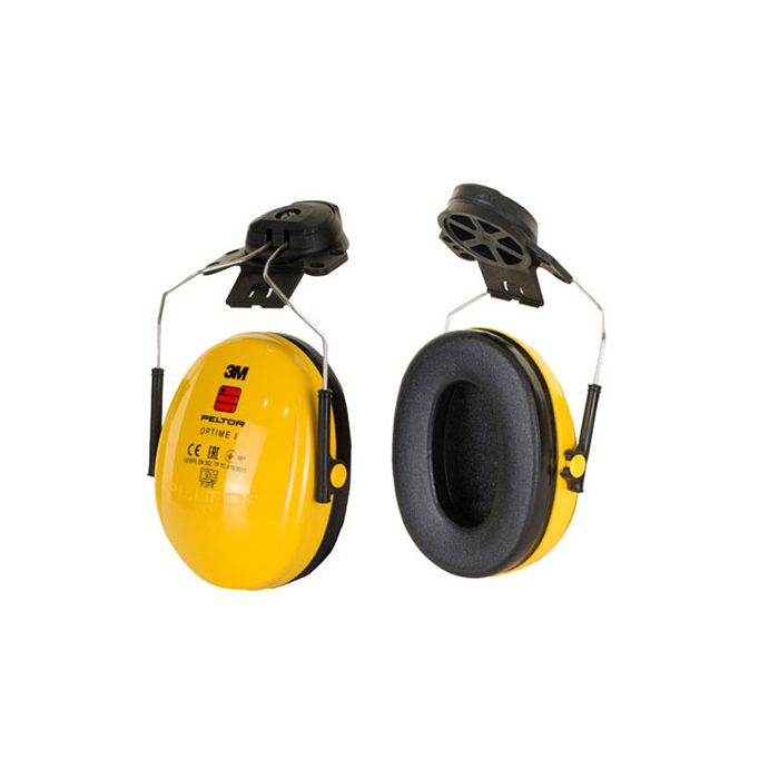 PELTOR OPTIME 1 HELMET ATTACH - Yellow