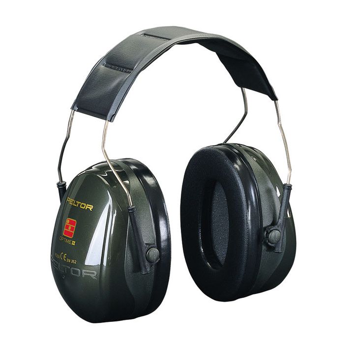 PELTOR OPTIME 2 HEADBAND - Green