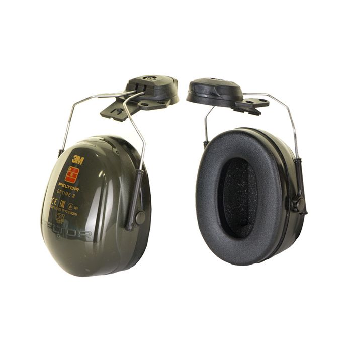 PELTOR OPTIME 2 HELMET ATTACH - Green