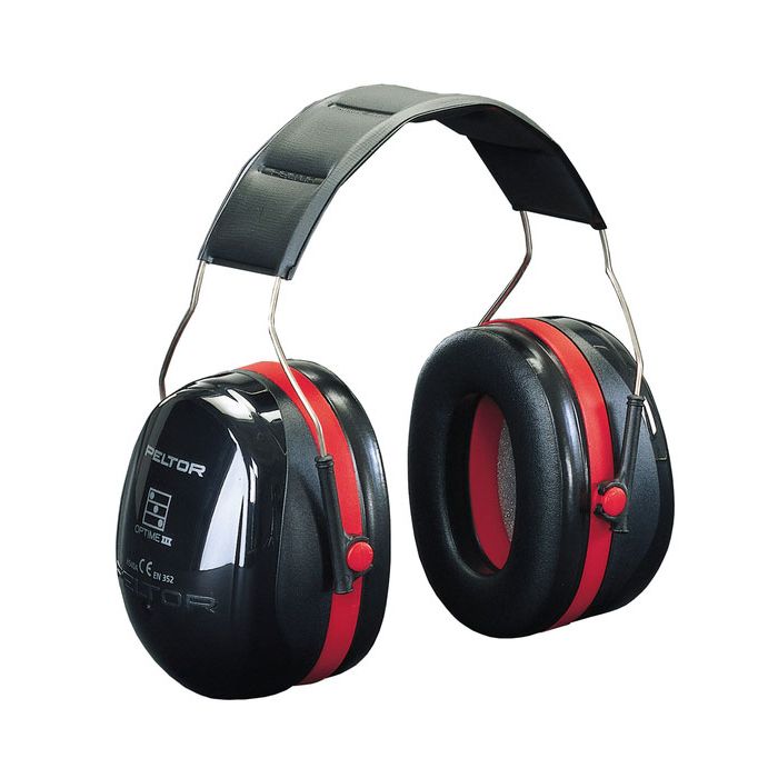 PELTOR OPTIME 3 HEADBAND - Black