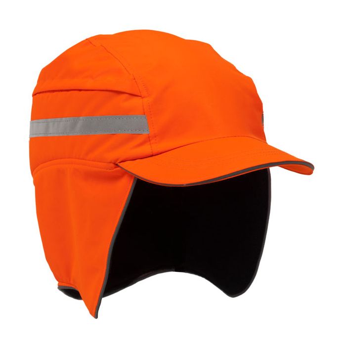 HC23 WINTER CAP HV ORG RP REDUCED PEAK (2021218)-Orange HC23 WINTER CAP HV ORG RP REDUCED PEAK (2021218)-Orange