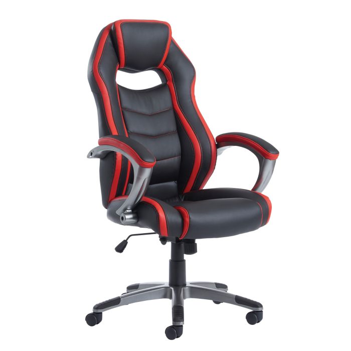 Jensen high back executive chair - Black/Red Jensen high back executive chair - Black/Red
