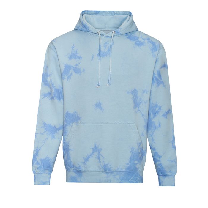 Tie dye hoodie - Blue Cloud - S Tie dye hoodie - Blue Cloud - S