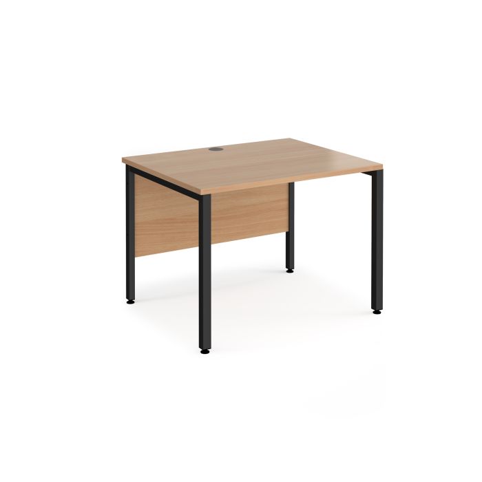 Maestro 25 bench 800mm deep desk-Beech Maestro 25 bench 800mm deep desk-Beech