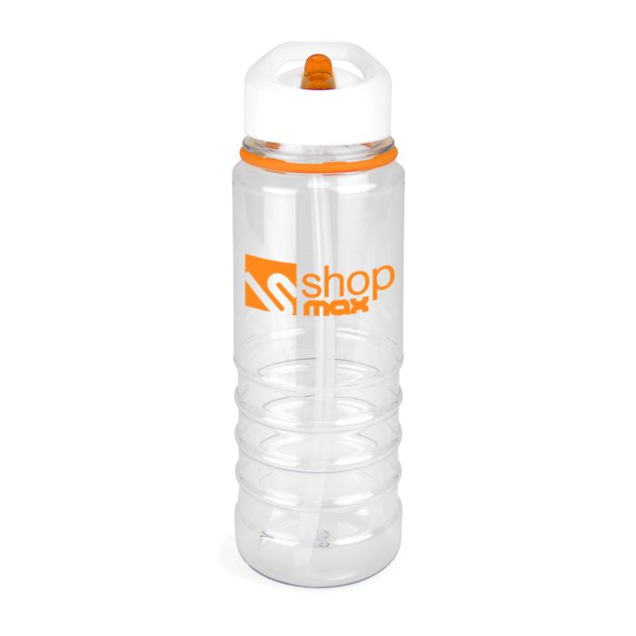 Tarn 750ml Promotional PET Plastic Sports Bottle-Amber