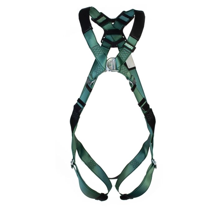 V-FORM BACK/CHEST D-RING QWIK- FIT HARNESS XS - Green