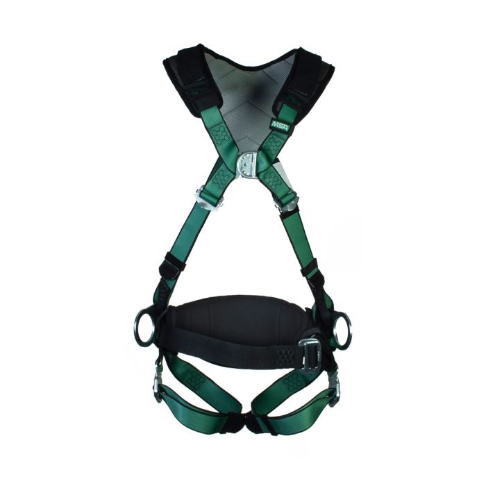 V-FORM + BACK/CHEST/HIP D-RING BAYONET HARNESS W/ W BELT XS - Green V-FORM + BACK/CHEST/HIP D-RING BAYONET HARNESS W/ W BELT XS - Green