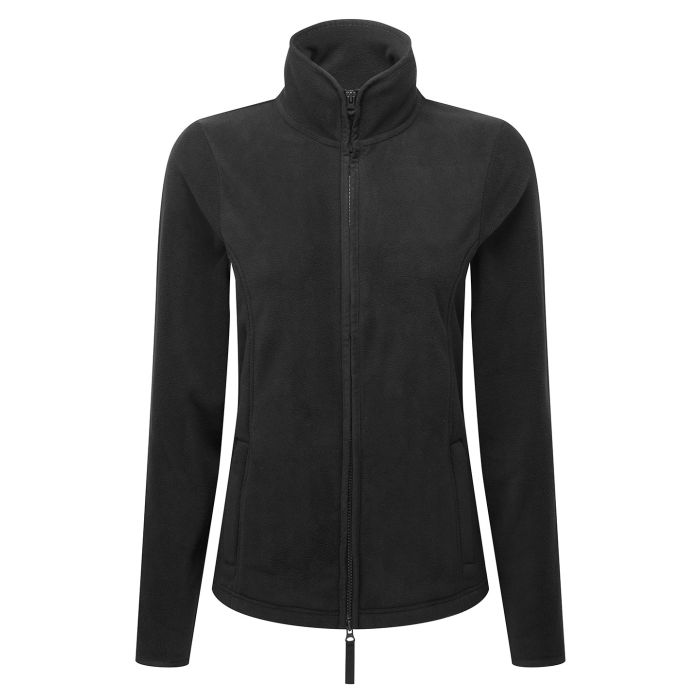 Women’s artisan fleece jacket - Black/Black - XS Women’s artisan fleece jacket - Black/Black - XS