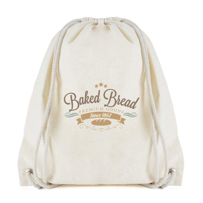 Electra Drawstring Bag-Natural
