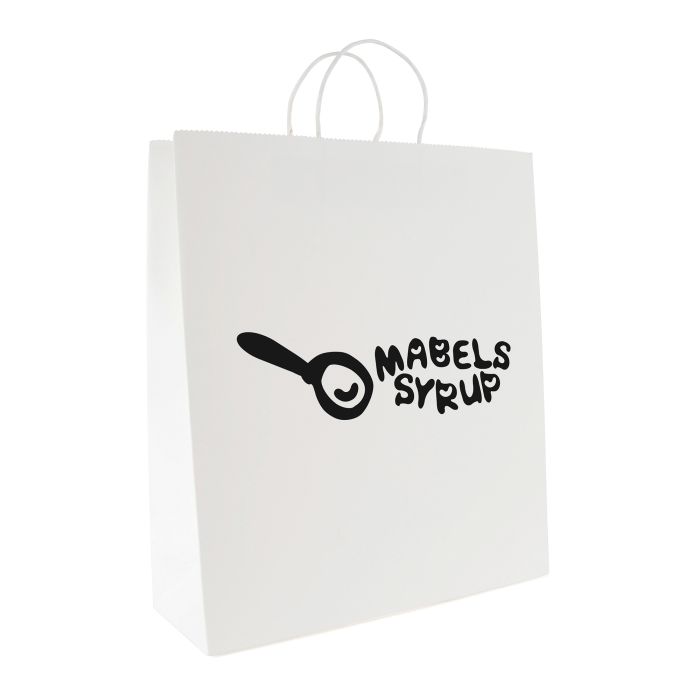 Brunswick Extra Large White Paper Bag-White