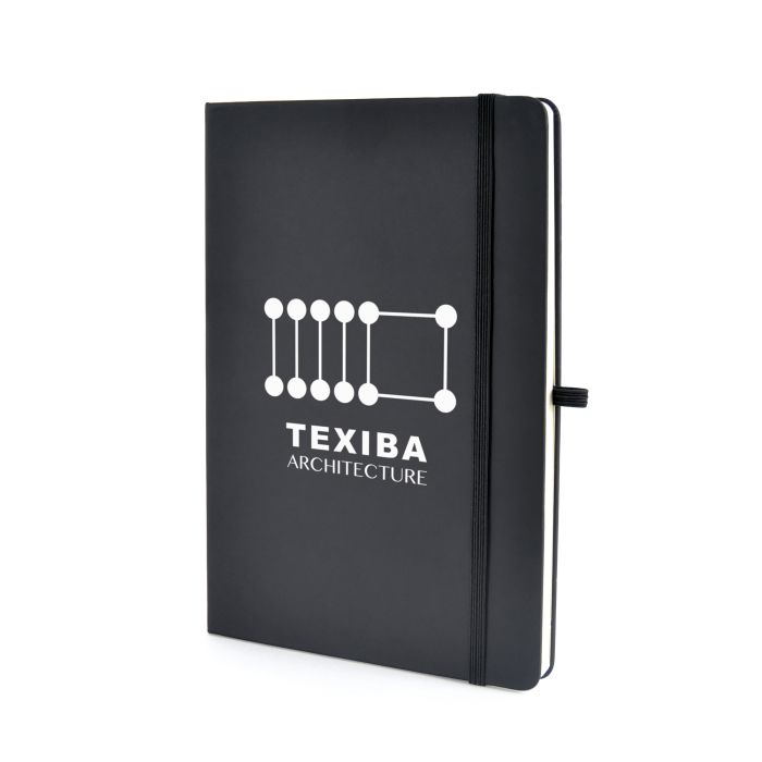 A5 Mole Graph Page Notebook-Black