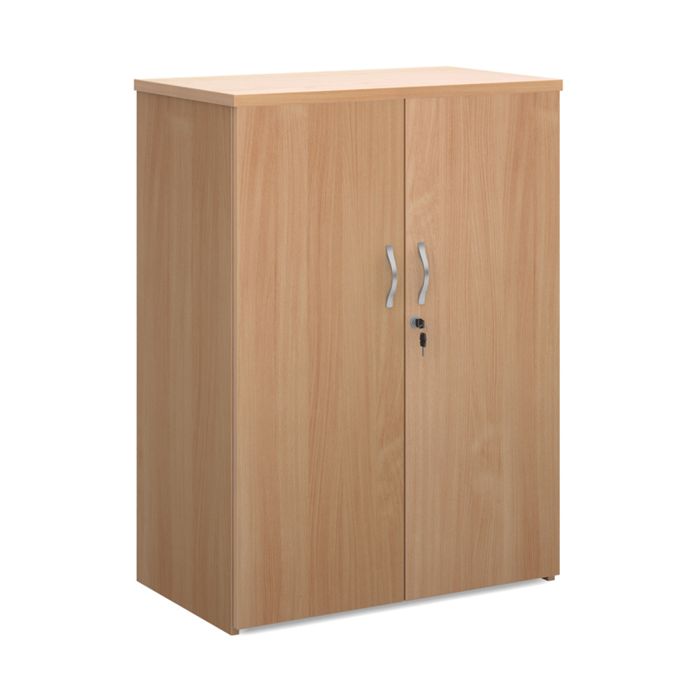 Universal double door cupboard-Beech