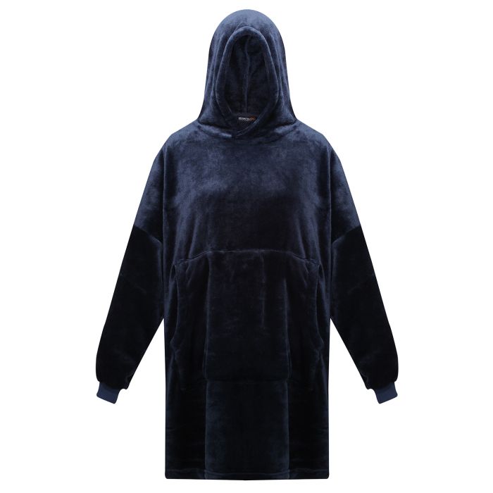 Snuggler oversized fleece hoodie - Navy - One size