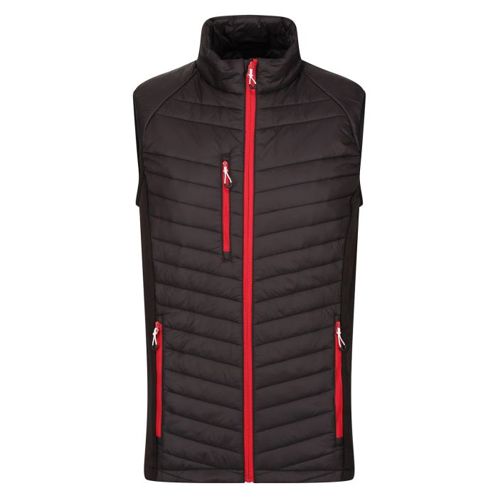 Navigate hybrid bodywarmer - Black/Classic Red - M Navigate hybrid bodywarmer - Black/Classic Red - M