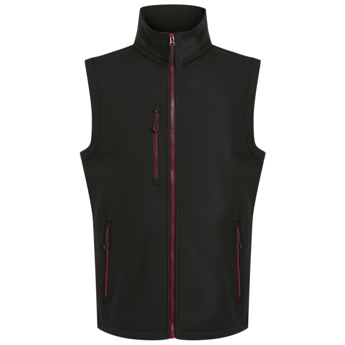 Navigate 2-layer softshell bodywarmer - Black/Classic Red - M Navigate 2-layer softshell bodywarmer - Black/Classic Red - M