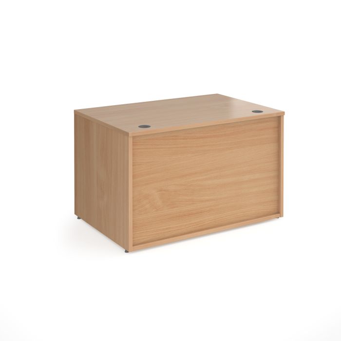 Denver reception straight base unit-Beech Denver reception straight base unit-Beech