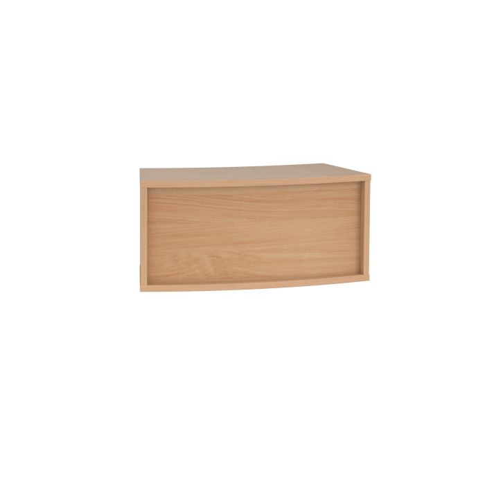 Denver reception curved top unit-Beech