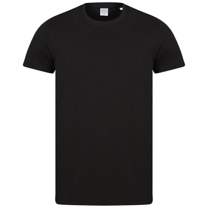 Unisex organic T - Black - XS