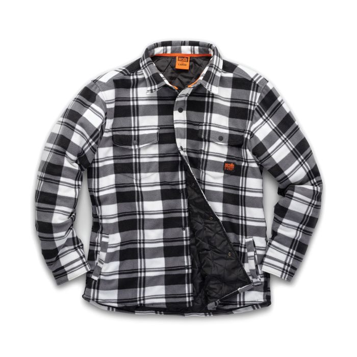 Worker padded checked shirt Worker padded checked shirt