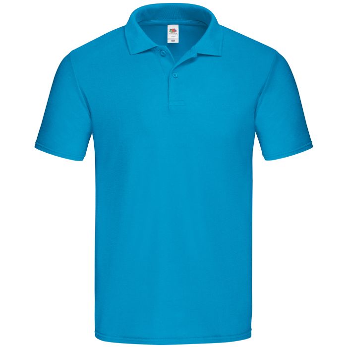 Original polo - Azure Blue - S Original polo - Azure Blue - S