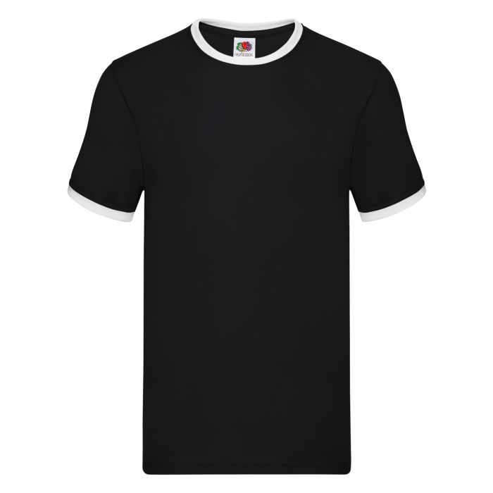 Ringer T - Black/White - S Ringer T - Black/White - S