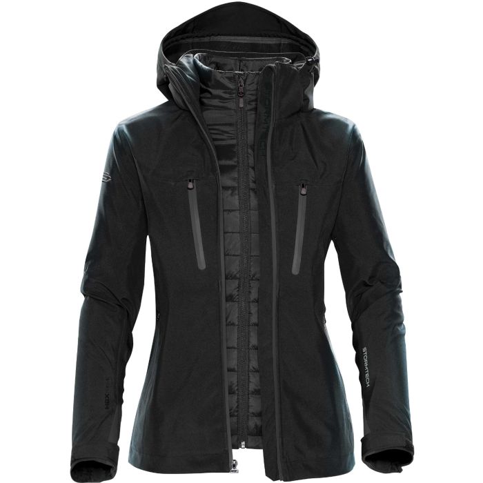 Women's Matrix system jacket - Black/Carbon - S