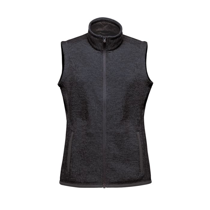 Women’s Avalante fleece vest - Black Heather - S Women’s Avalante fleece vest - Black Heather - S