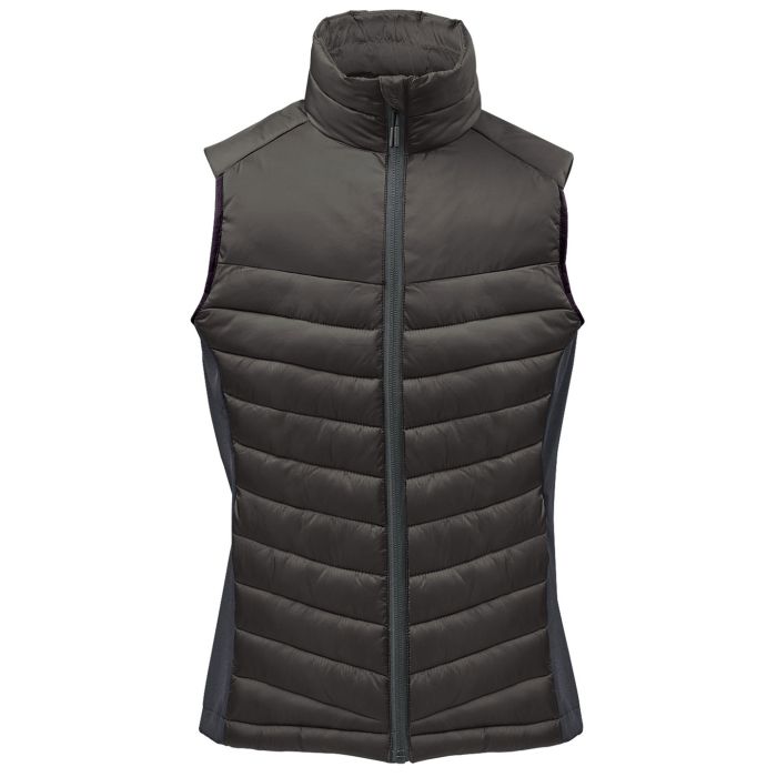 Women’s Montserrat thermal vest - Black/Granite - M Women’s Montserrat thermal vest - Black/Granite - M