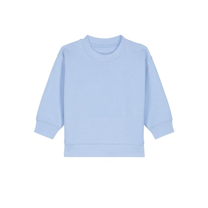 Baby Changer terry crew neck sweatshirt (STSB920) - Blue Soul - 6/12 Months Baby Changer terry crew neck sweatshirt (STSB920) - Blue Soul - 6/12 Months