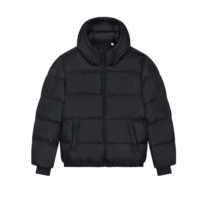 Unisex Puffer oversized jacket (STJU840) - Black - XXS Unisex Puffer oversized jacket (STJU840) - Black - XXS