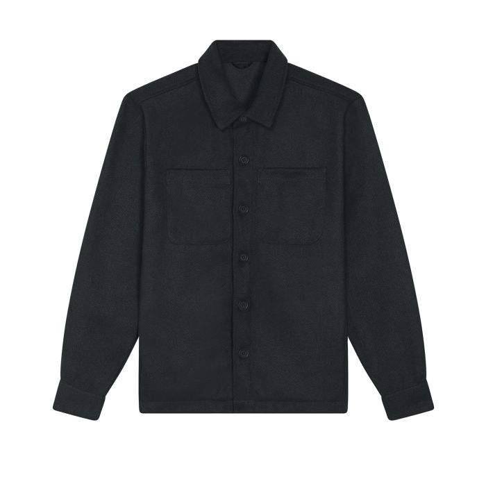 Unisex River shirt jacket (STJU845) - Black - XXS Unisex River shirt jacket (STJU845) - Black - XXS
