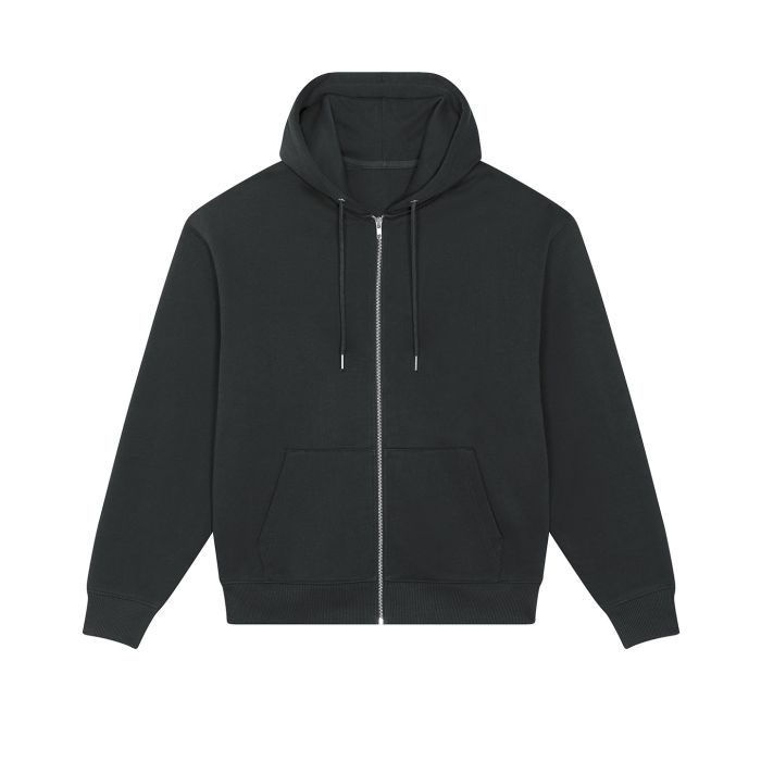 Unisex Locker heavy zip-through sweatshirt (STSU953) - Black - XXS Unisex Locker heavy zip-through sweatshirt (STSU953) - Black - XXS