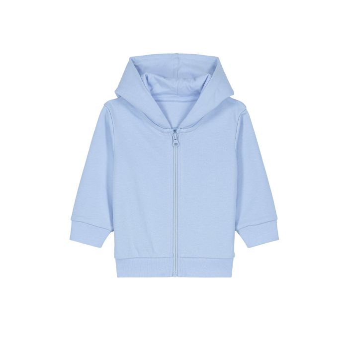 Baby Connector hoodie zip-through sweatshirt (STSB105) - Blue Soul - 6/12 Months Baby Connector hoodie zip-through sweatshirt (STSB105) - Blue Soul - 6/12 Months
