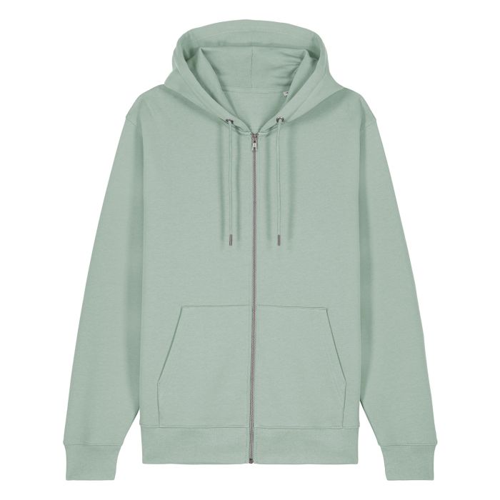 Unisex Cultivator 2.0 iconic zip-thru hoodie sweatshirt (STSU179) - Aloe - XXS Unisex Cultivator 2.0 iconic zip-thru hoodie sweatshirt (STSU179) - Aloe - XXS