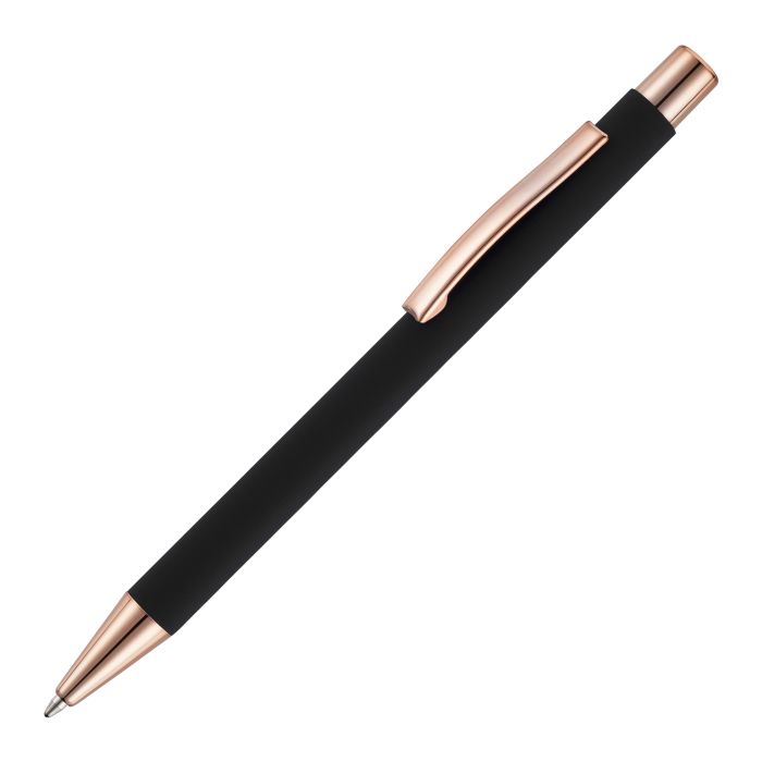 Travis Rose Gold Ball Pen-BLACK Travis Rose Gold Ball Pen-BLACK