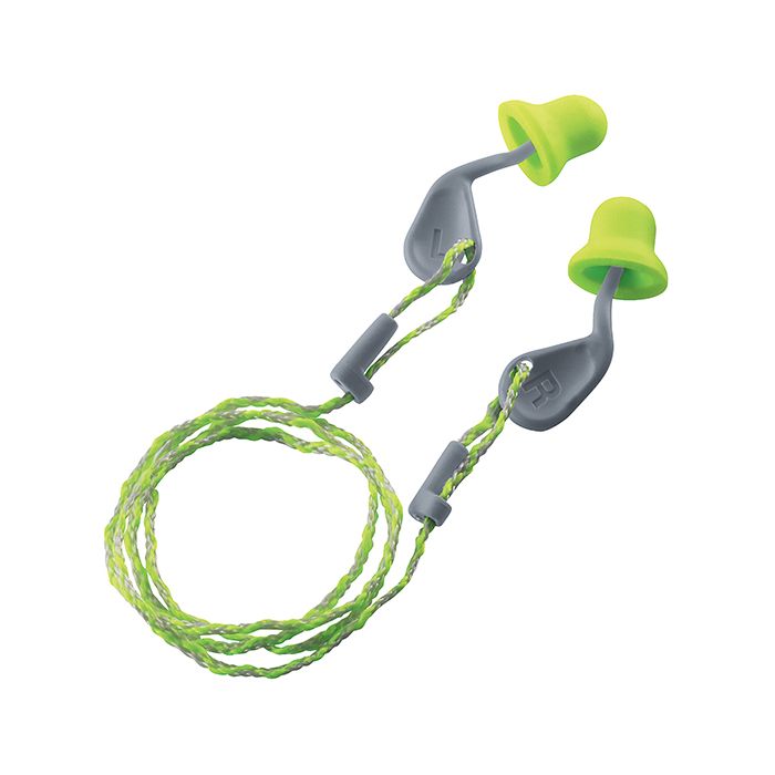 UVEX XACT-FIT CORDED EAR PLUG - Green