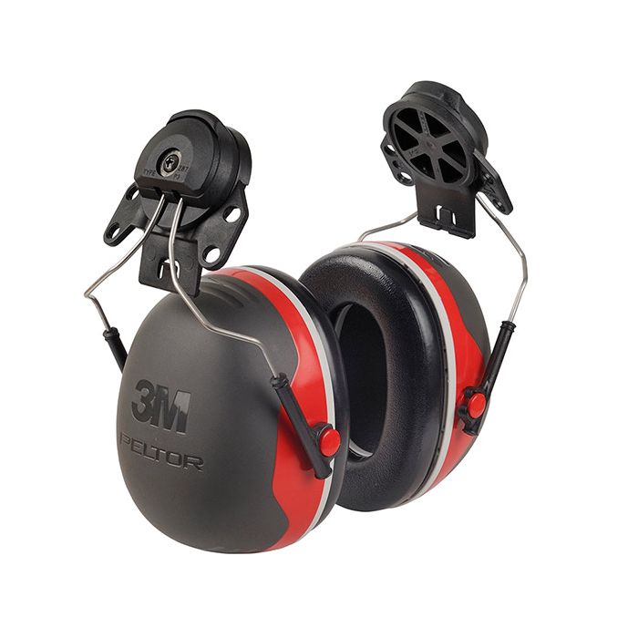 PELTOR X3P3 HELMET ATTACHMENT - Red
