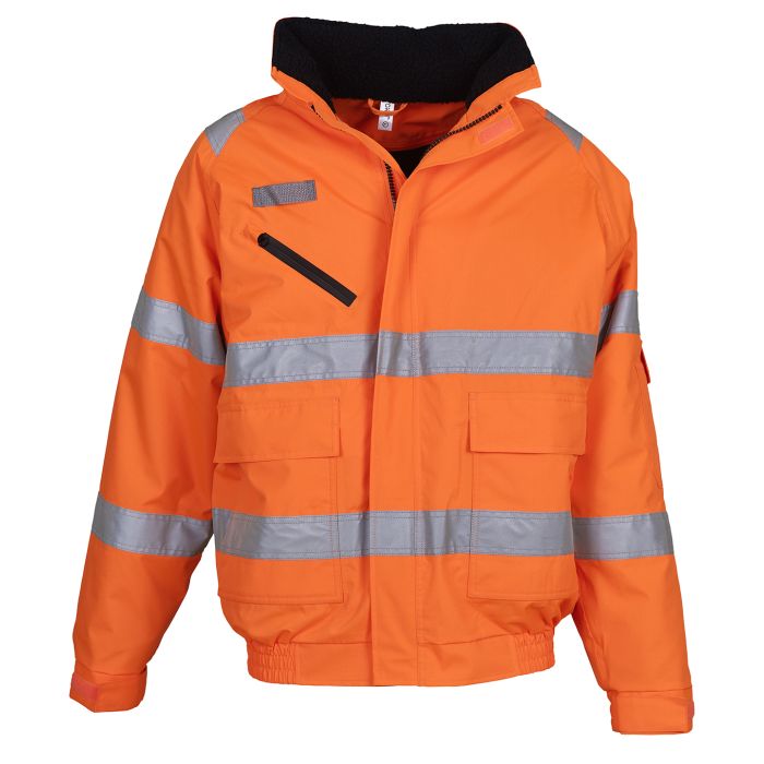 Hi-vis fontaine flight jacket (HVP209) - Orange - S Hi-vis fontaine flight jacket (HVP209) - Orange - S