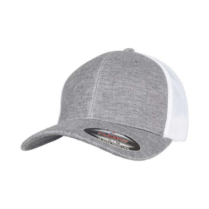 Retro trucker melange cap (6511M) Retro trucker melange cap (6511M)