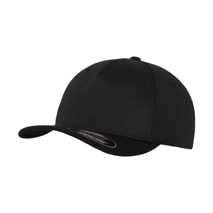 Flexfit 5-panel (6560) - Black - One size