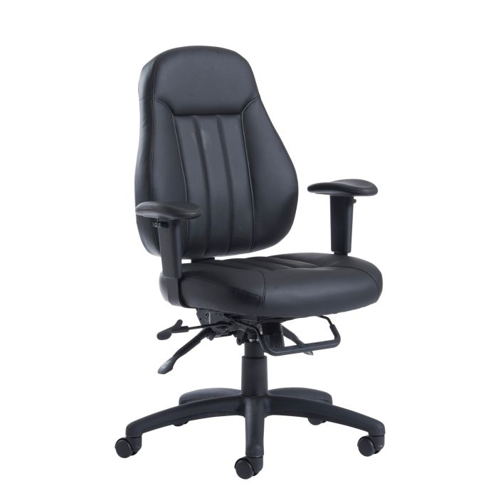 Zeus medium back 24hr task chair - Black Zeus medium back 24hr task chair - Black