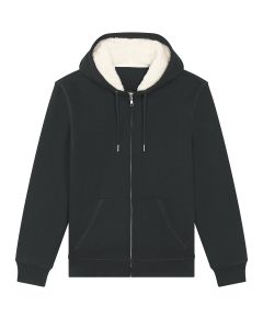 Unisex Hygger sherpa zip-through sweatshirt (STSU956)