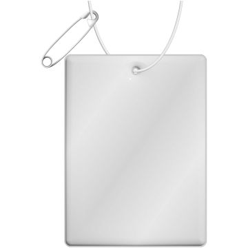 RFX™ H-12 rectangular lightweight reflective PVC hanger - large