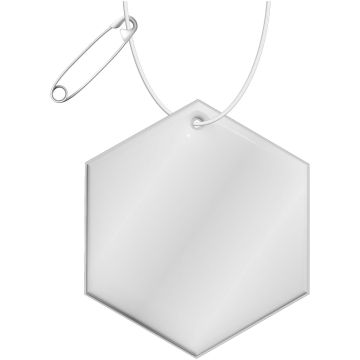 RFX™ H-12 hexagon lightweight reflective PVC hanger