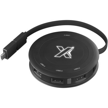 SCX.design H16 5W wireless charger & hub