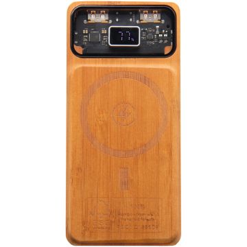 SCX.design P48 10.000 mAh magnetic 15W wooden power bank