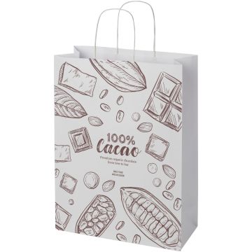 Kraft 120 g/m2 paper bag with twisted handles - XX large