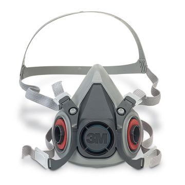 3M 6100S HALF MASK SMALL-Grey