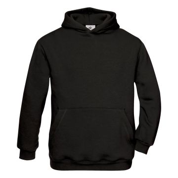 B&C Hooded /kids - Black - 3/4 Years