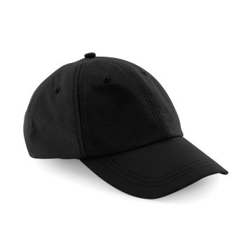 Outdoor 6-panel cap - Black - One size